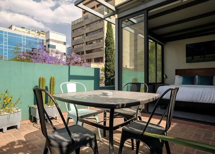 Apartment Sunny Penthouse Private Terrace Reforma Ac Mexico City