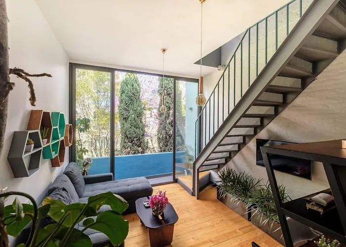 Apartment Sunny Penthouse Private Terrace Reforma Ac Mexico City