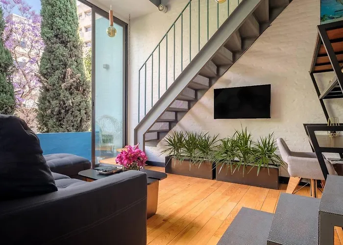 Sunny Penthouse Private Terrace Reforma Ac Apartment