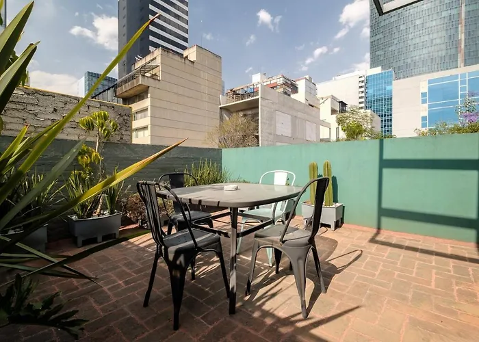 Apartment Sunny Penthouse Private Terrace Reforma Ac