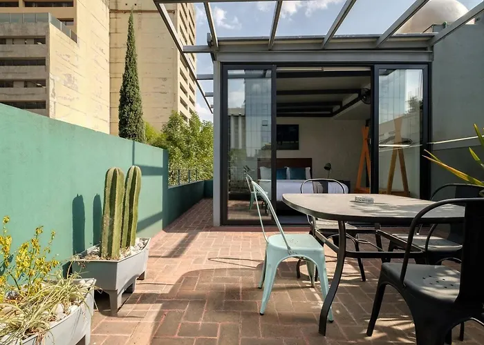 Sunny Penthouse Private Terrace Reforma Ac Mexico City