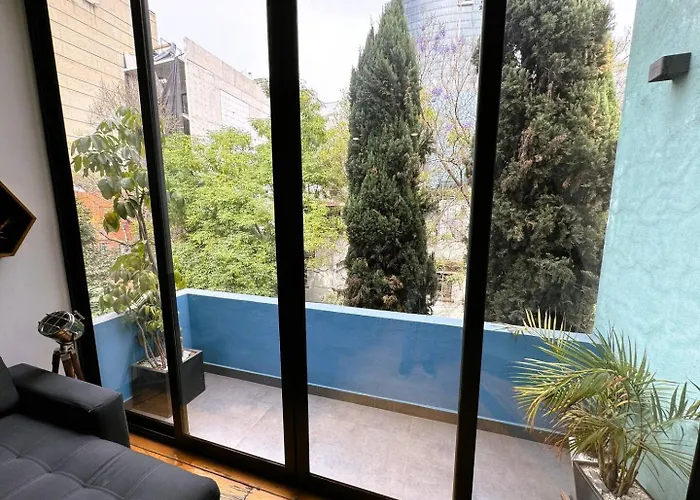 Apartment Sunny Penthouse Private Terrace Reforma Ac Mexico City